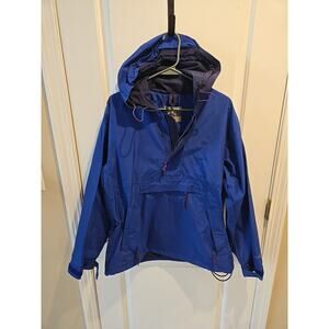 EMS Eastern Mountain Sports Anorak Jacket Mens S Y2K Hoodie Hiking Pullover VTG